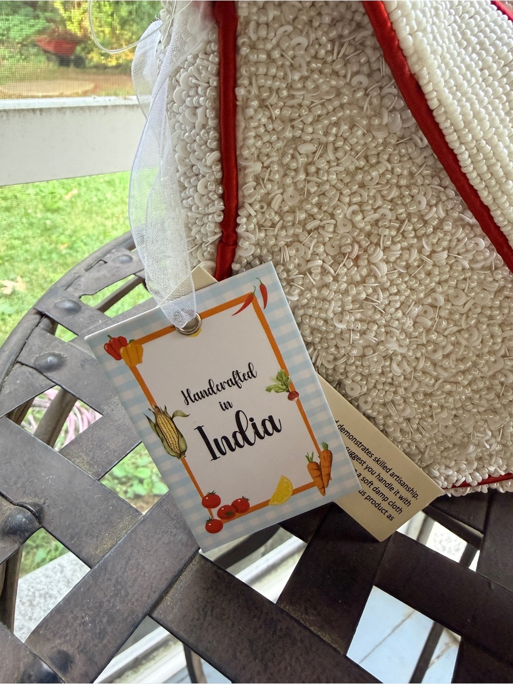 Viral Beaded Pomegranate Bag, Tik  Tok, NWT, TJ Maxx, Trending - Picture 5 of 6